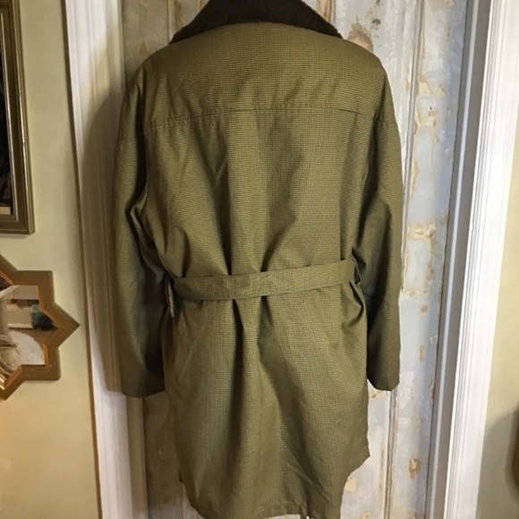 Vintage Midwest outerwear winter coat vegan fur belt and pockets - Picture 5 of 8